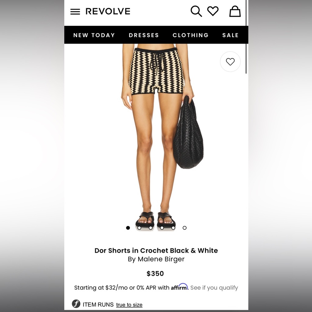 By Malene Birger Dor Crochet Shorts